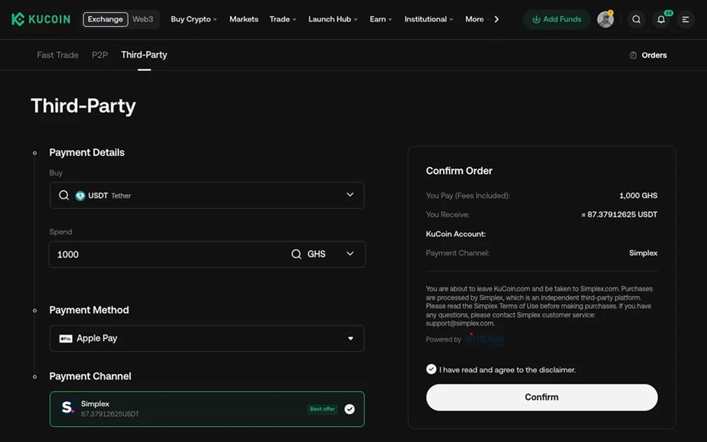 KuCoin.