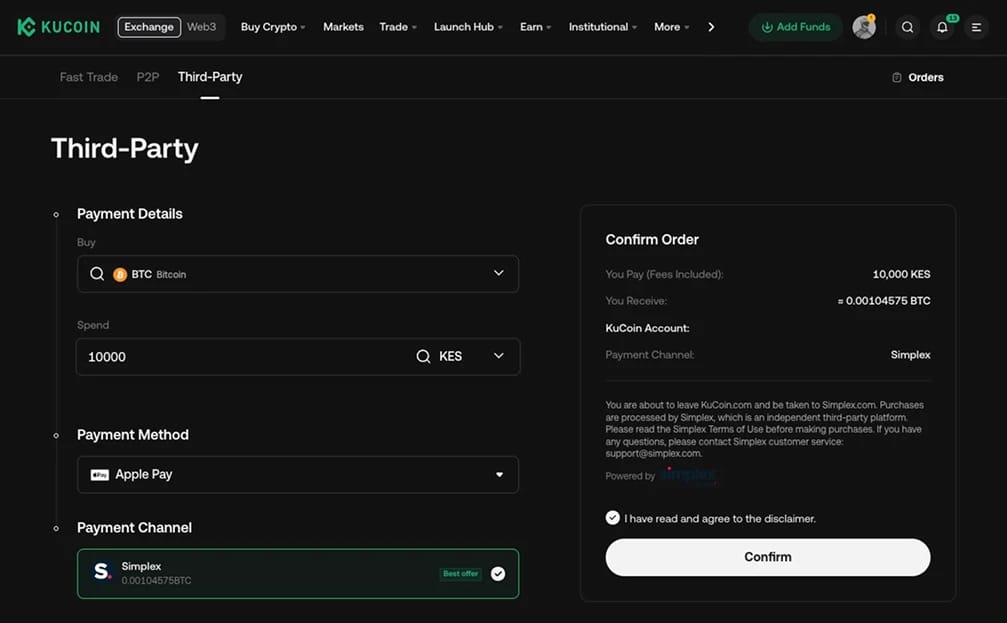 KuCoin.
