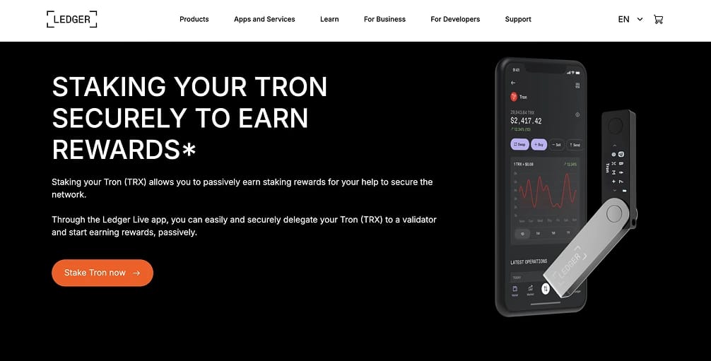 Carteras alternativas para Tron