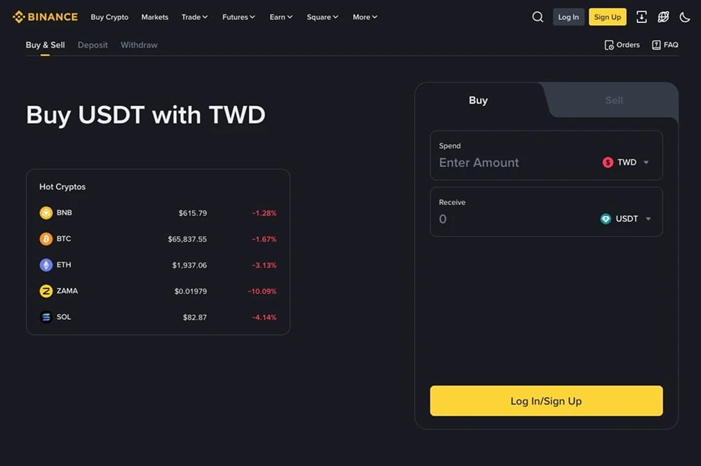 Binance.