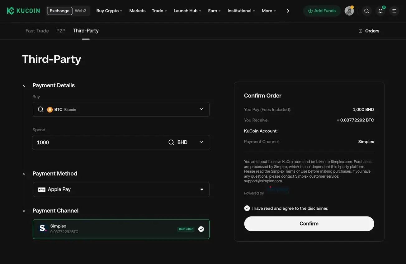 KuCoin.