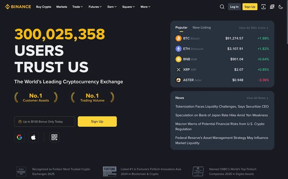 Binance.