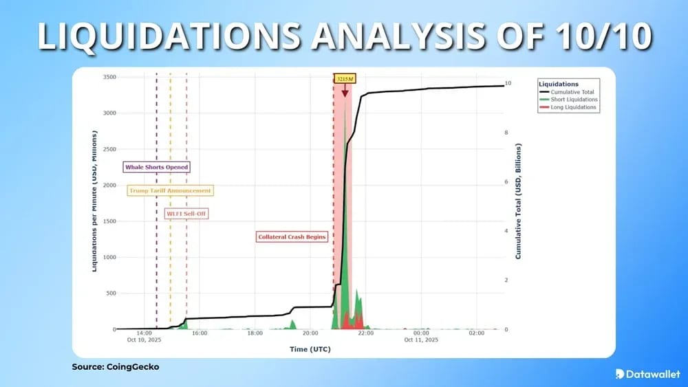 Liquidations Analysis of Oct 10 Crash