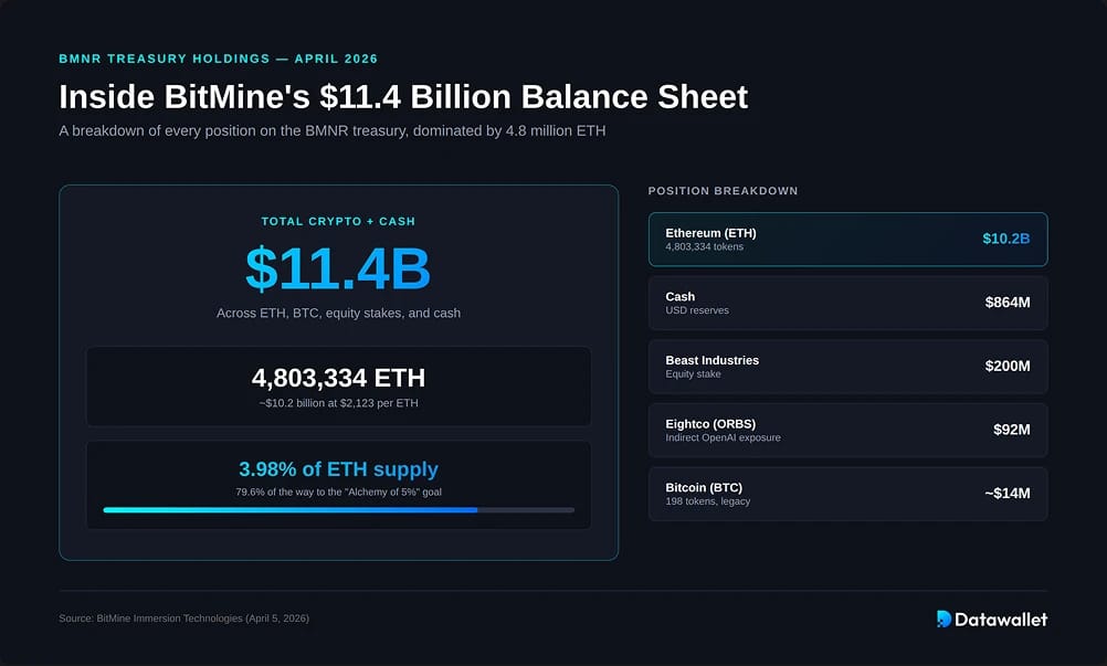BitMine's Ethereum Treasury Holdings
