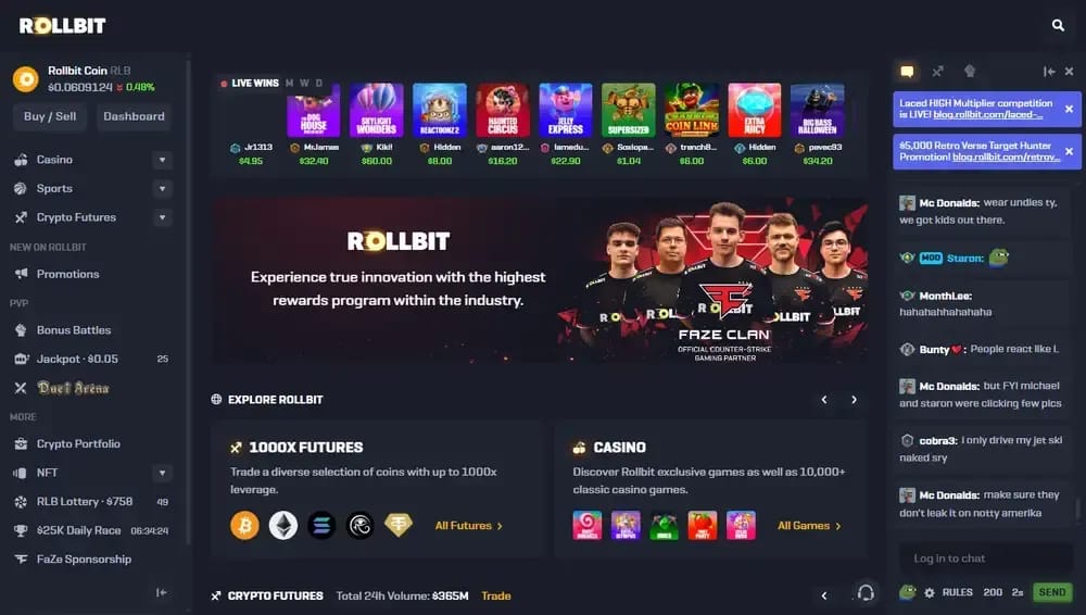 À propos de Rollbit