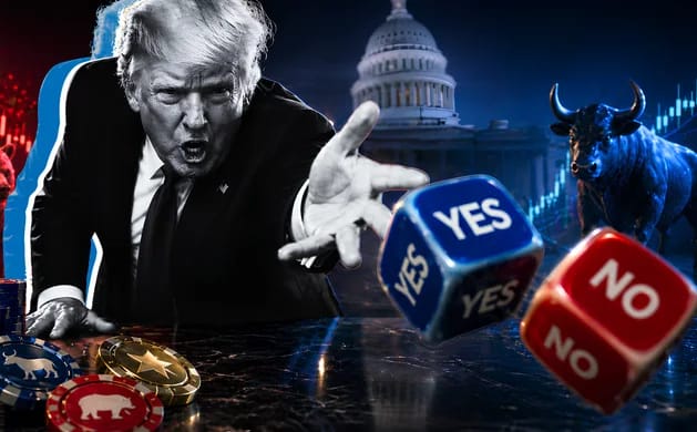 El Presidente Trump suaviza su postura sobre los mercados de predicción.