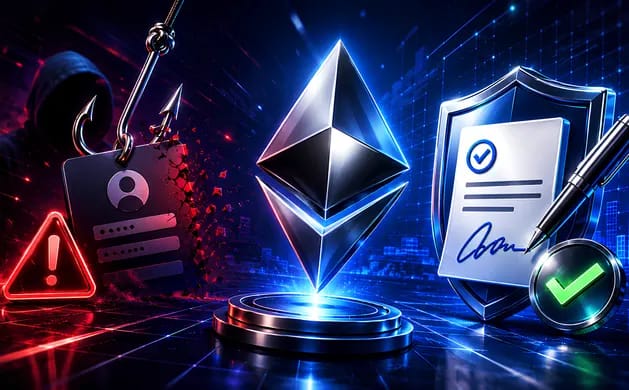 Ethereum añade un estándar de firma clara para detener los hackeos de phishing.