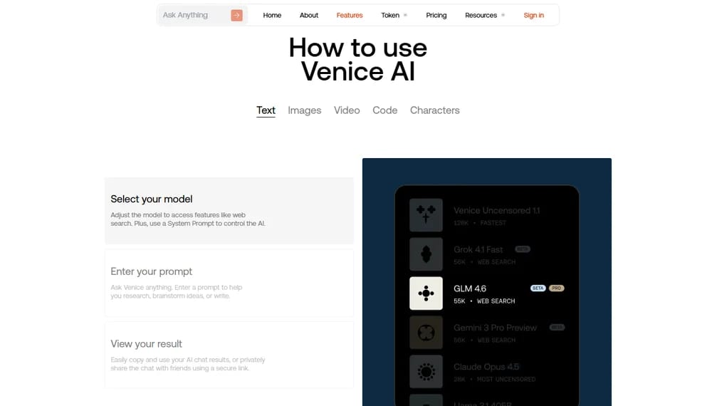Venice AI Use Cases