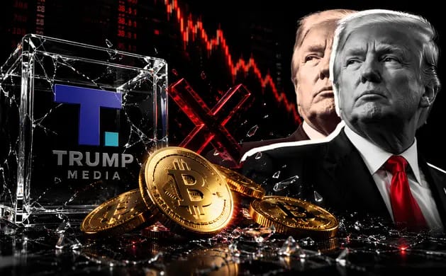 Trump Media retira las solicitudes de ETF de Bitcoin de Truth Social.