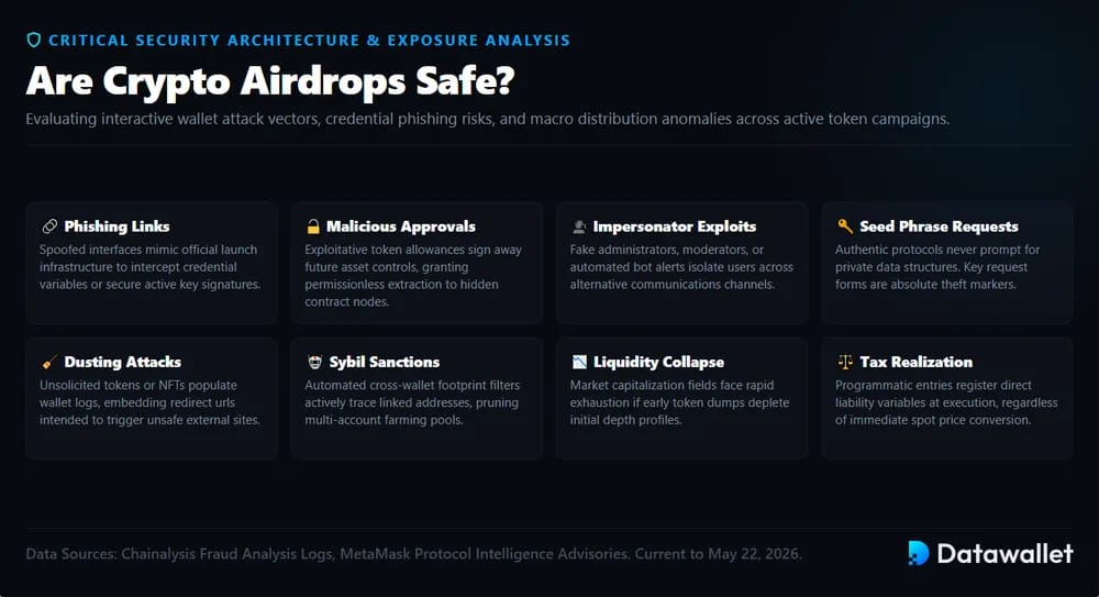 Are Crypto Airdrops Safe