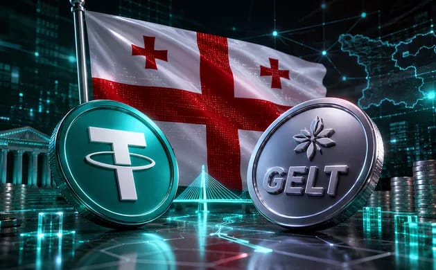 Tether y Georgia construyen una infraestructura de stablecoin GELT.