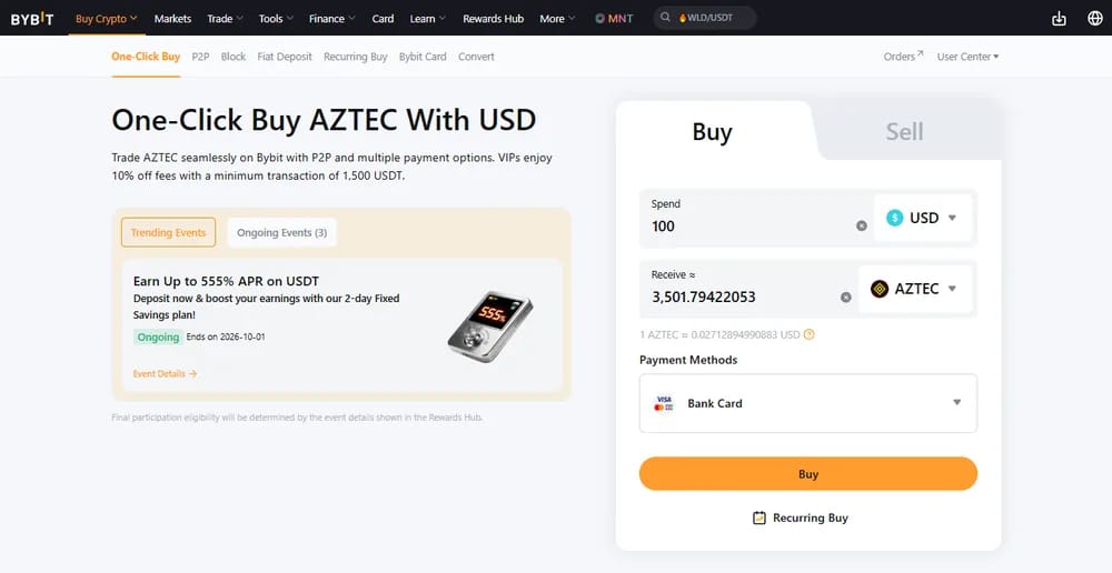 Buy Privacy Coin With Bybit