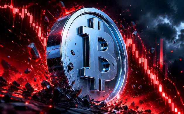 Bitcoin cae por debajo de los 73.000 dólares mientras las liquidaciones se acercan a los mil millones de dólares.