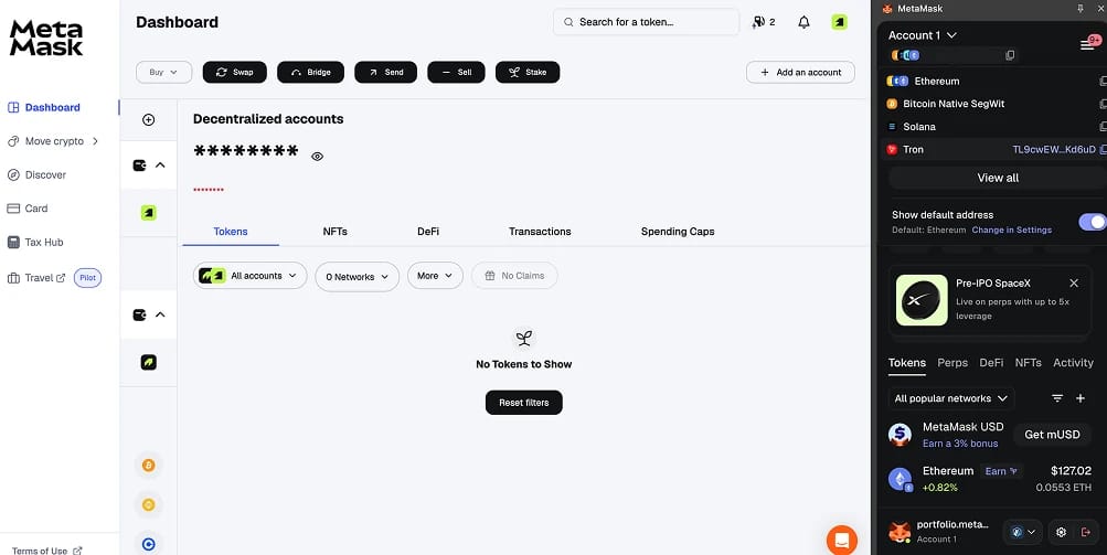 Как добавить TRC20 USDT в MetaMask