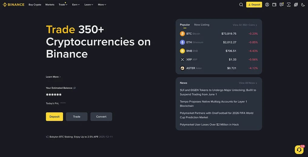 Binance Peru PEN