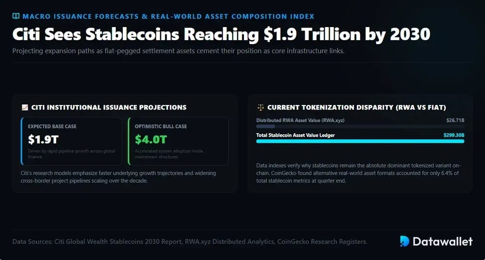 Citi Sees Stablecoins Reaching $1.9 Trillion by 2030