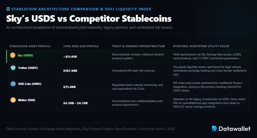Sky’s USDS vs Competitor Stablecoins