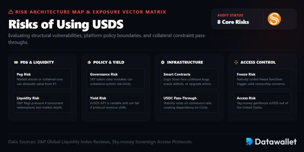 Risks of Using USDS