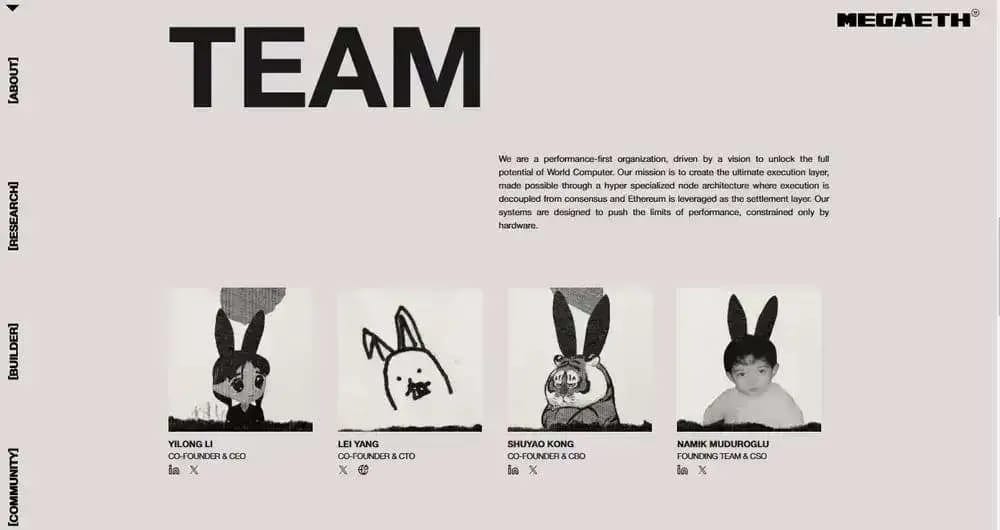 Il team MegaETH
