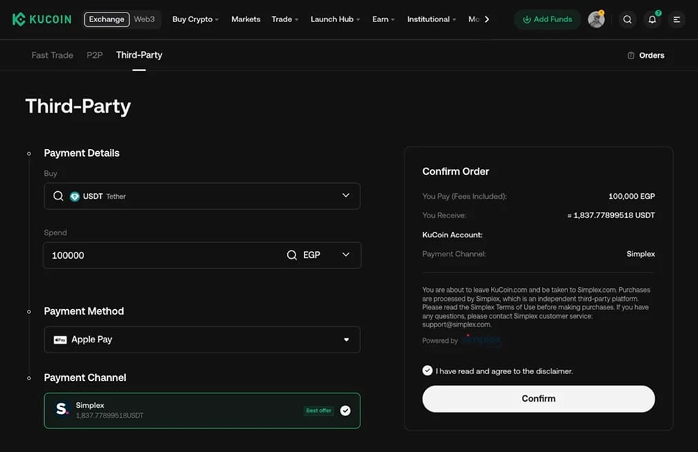 KuCoin.