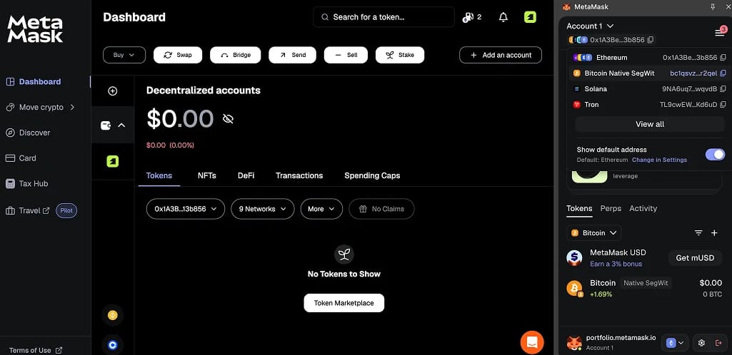How to Add Bitcoin to MetaMask