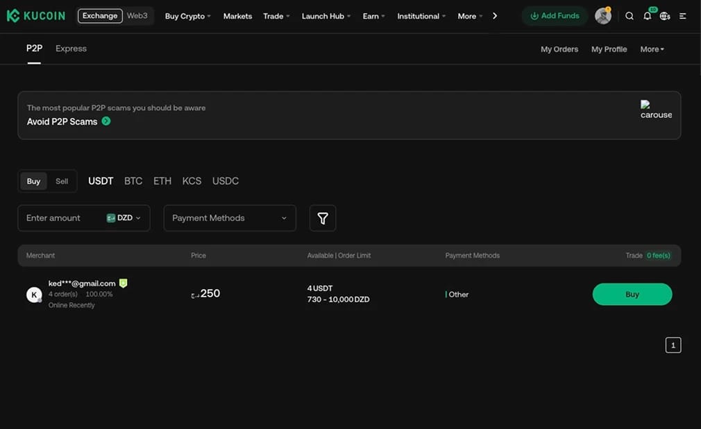 KuCoin.