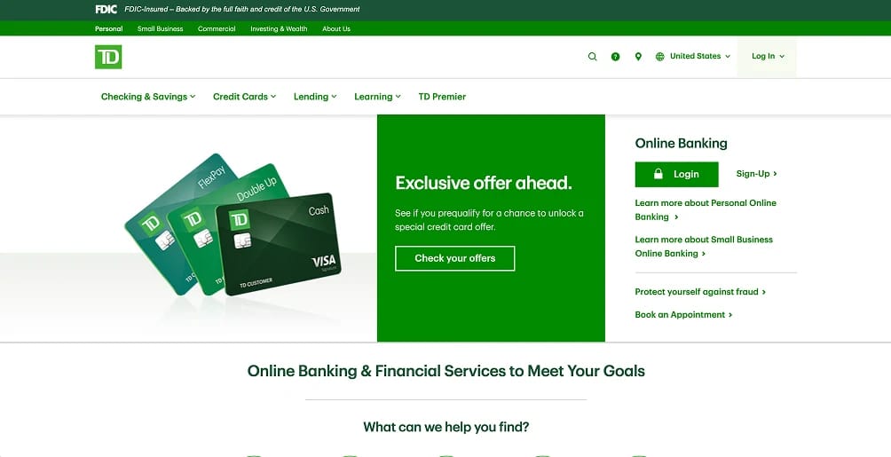 Über die TD Bank