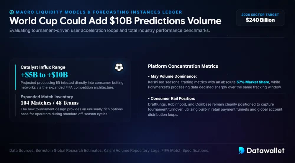 World Cup Could Add $10 Billion Predictions Volume