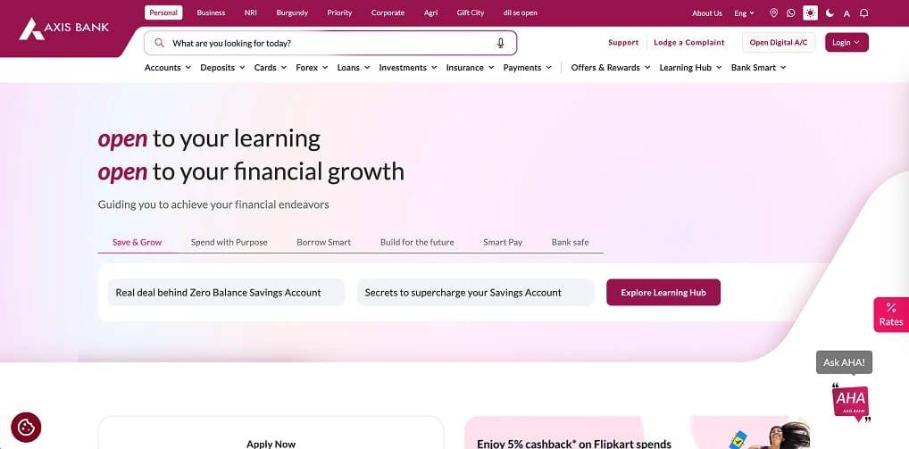 Об Axis Bank