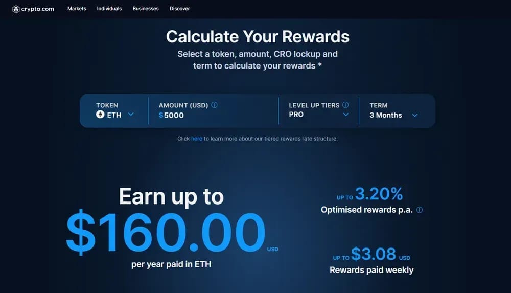 Crypto Com Earn