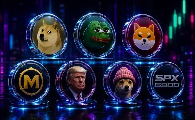 Best Meme Coins in 2026: Top 7 Crypto Memes Ranked