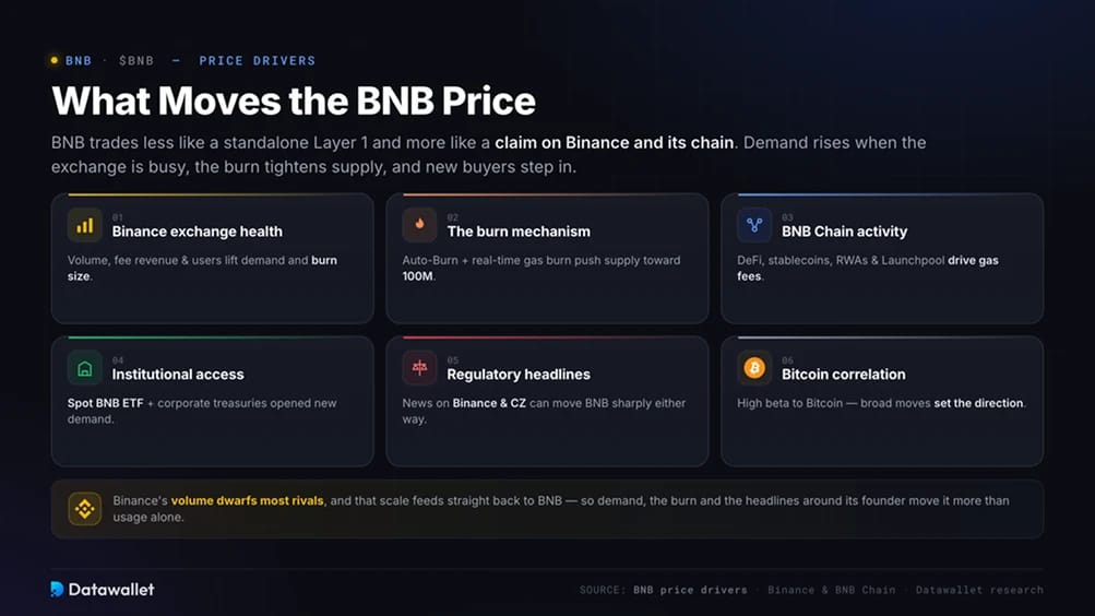 What Moves the BNB Price