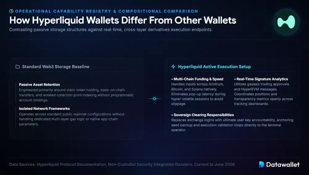 How Hyperliquid Wallets Differ From Other Wallets