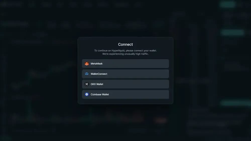 Connect Hyperliquid Wallet