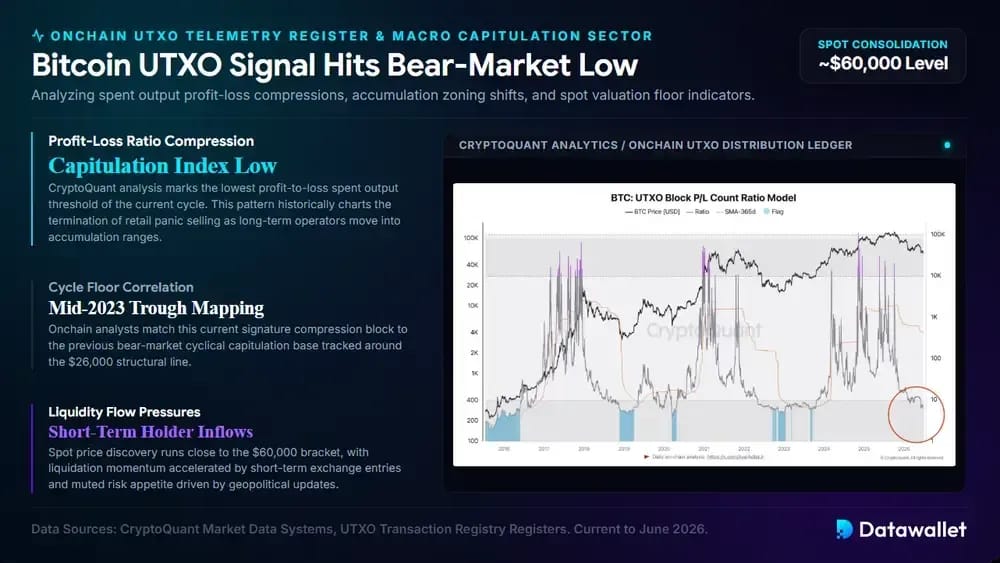 Bitcoin UTXO Signal Hits Bear-Market Low