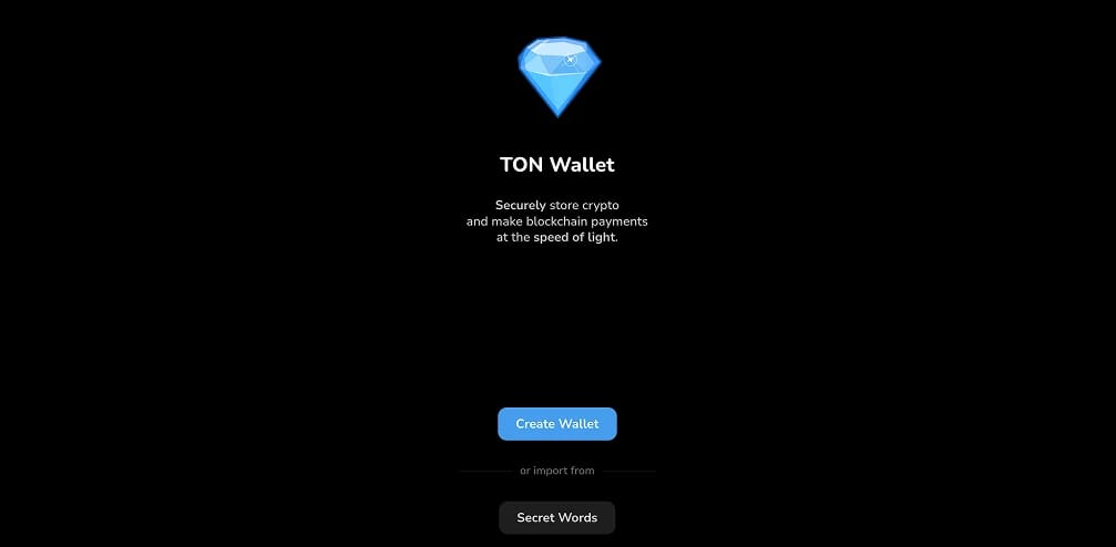 Configurer un wallet TON testnet
