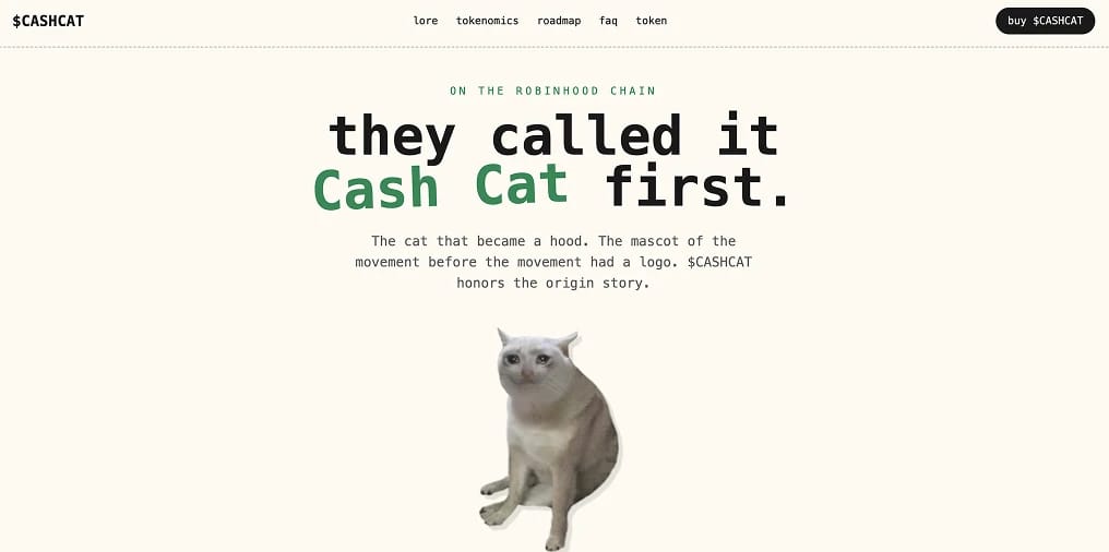 Cos'è Cash Cat (CASHCAT)?
