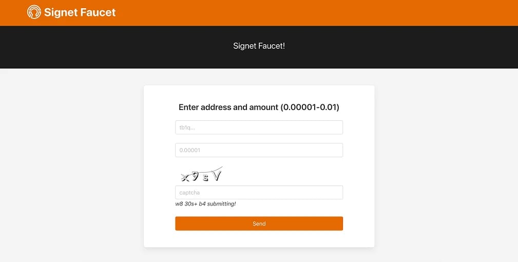 Bitcoin Testnet Faucet Limits