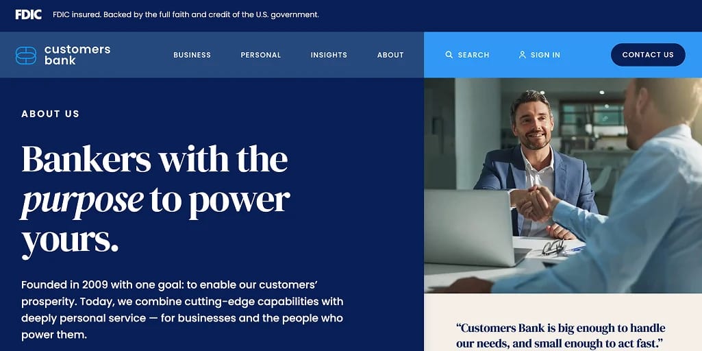 Customers Bank