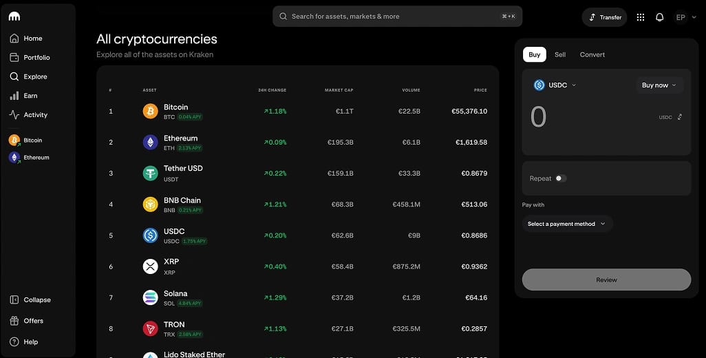 Buy Crypto with Volksbank