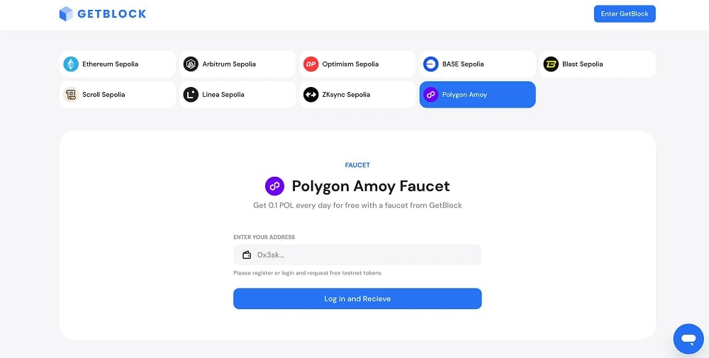 Límites del Polygon Faucet