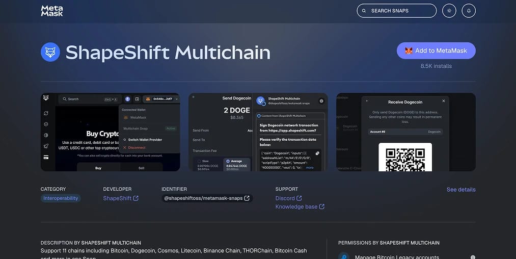 Détenir du Litecoin au sein de MetaMask