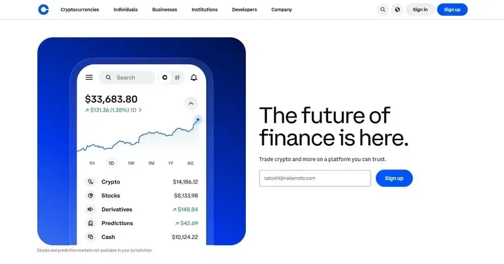 À propos de Coinbase