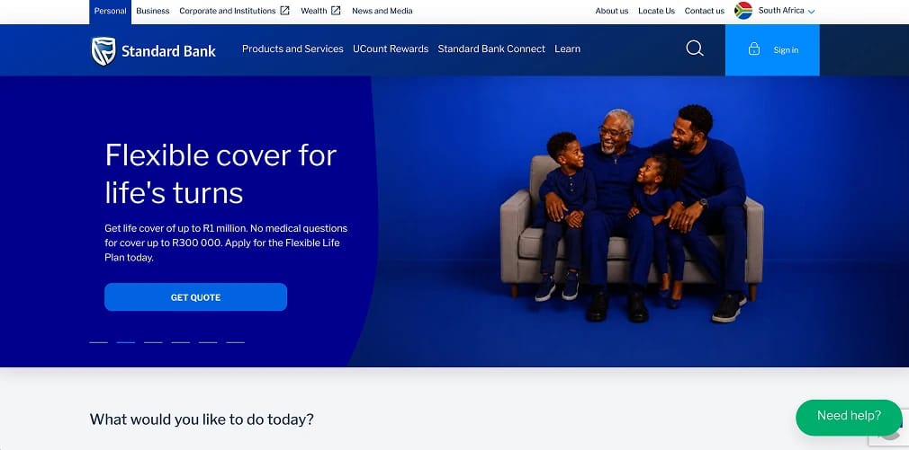 关于 Standard Bank