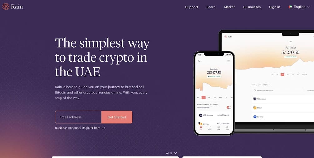 شراء العملات الرقمية باستخدام ADCB