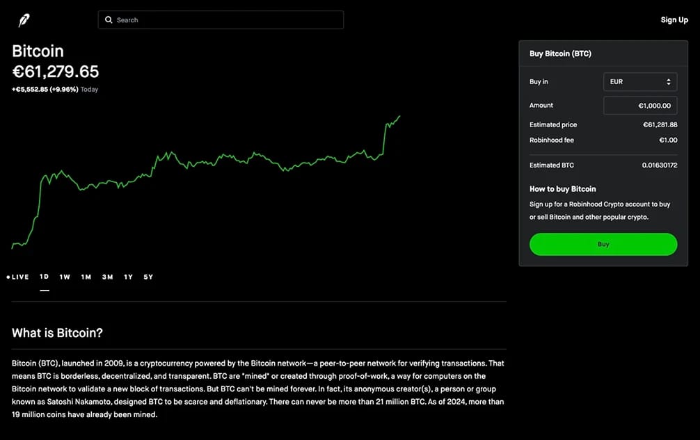 Robinhood.