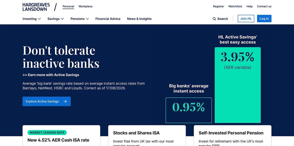 Informazioni su Hargreaves Lansdown