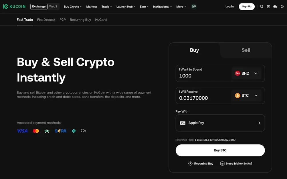 KuCoin.