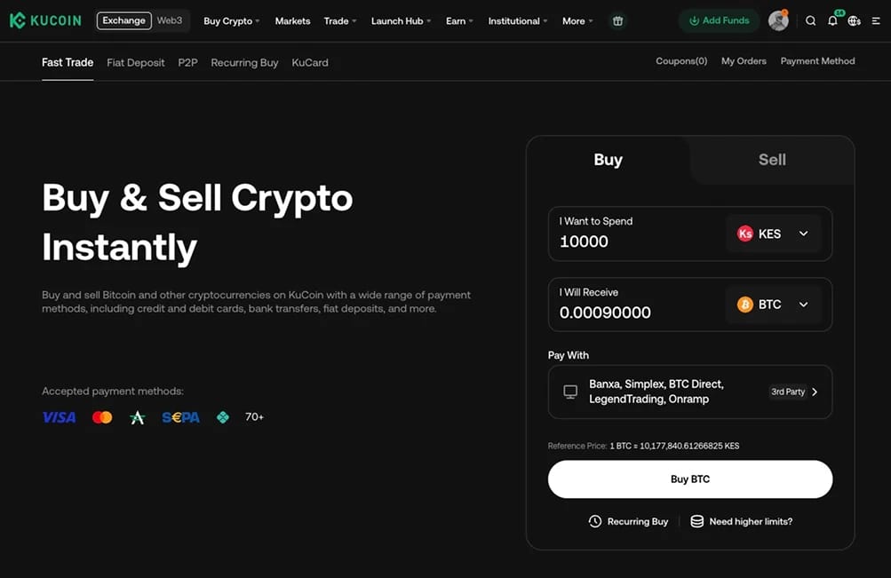 KuCoin.
