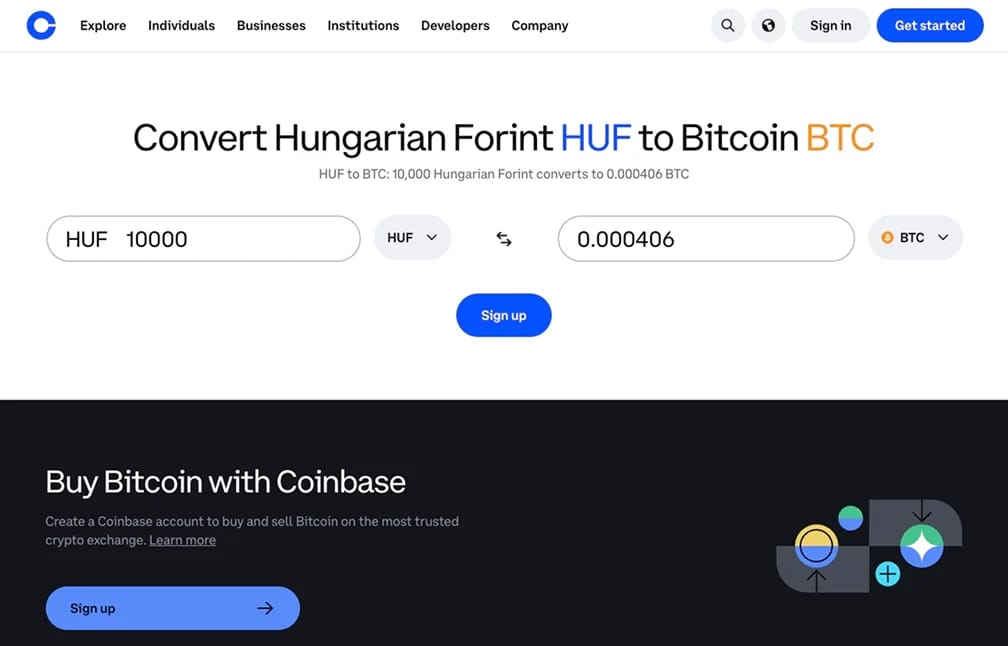 Coinbase.